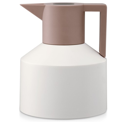 White - Geo vacuum jug 1L - Normann Copenhagen