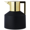 Black / gold - Geo vacuum jug 1L - Normann Copenhagen