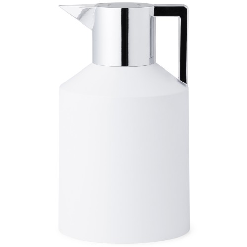 Blanc / argenté - thermos Geo 1,5 L - Normann Copenhagen