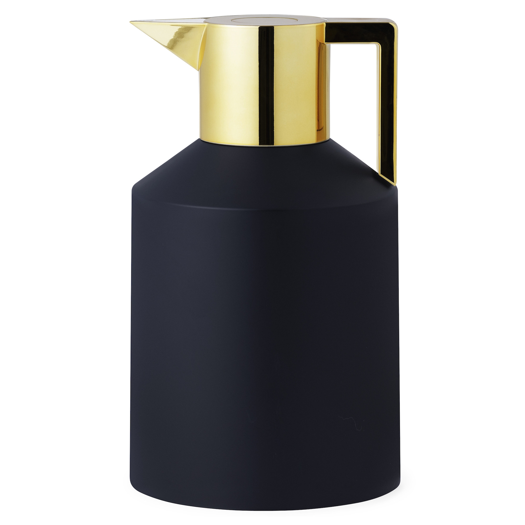 Black / gold - Geo vacuum jug 1,5 L - Normann Copenhagen