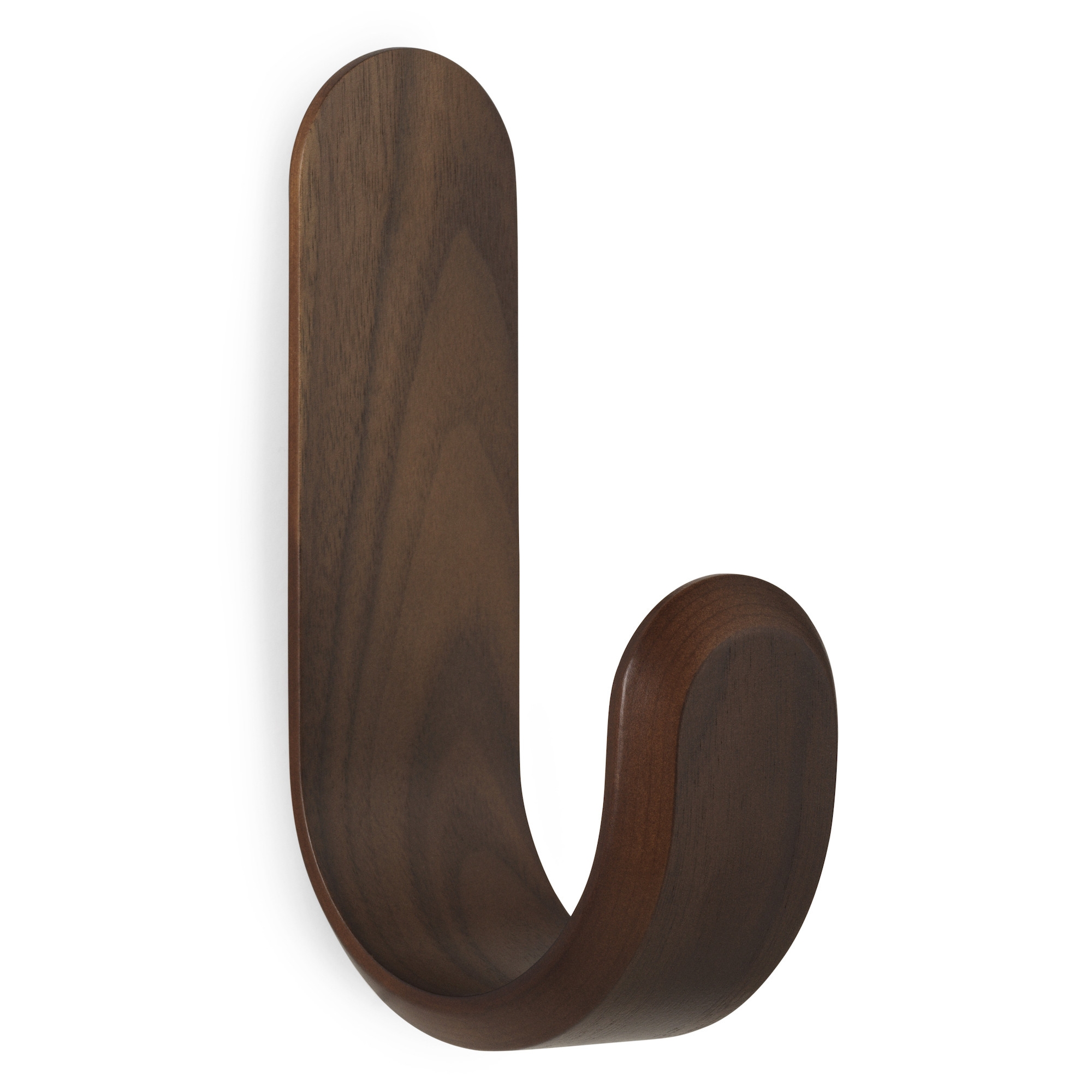 Curve hook - Walnut - Normann Copenhagen