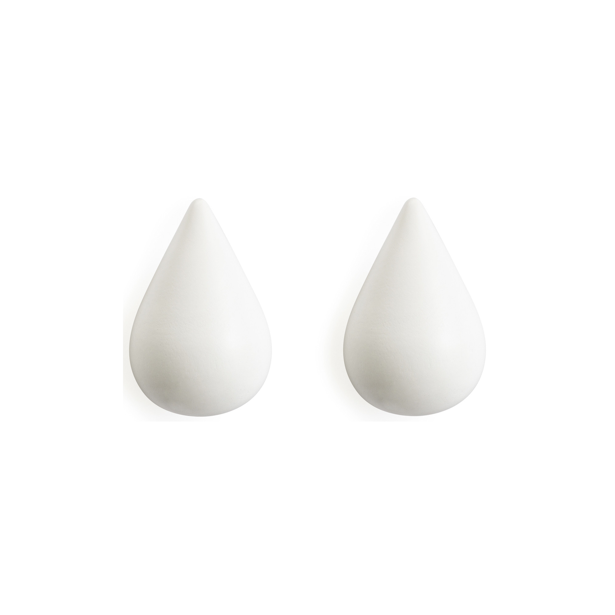 Set of 2 Dropit hooks large - White - Normann Copenhagen