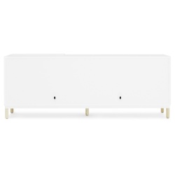 White - Kabino sideboard with drawers - Normann Copenhagen