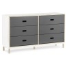 Grey - Kabino dresser with 6 drawers - Normann Copenhagen