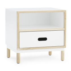 White - Kabino bedside table - Normann Copenhagen