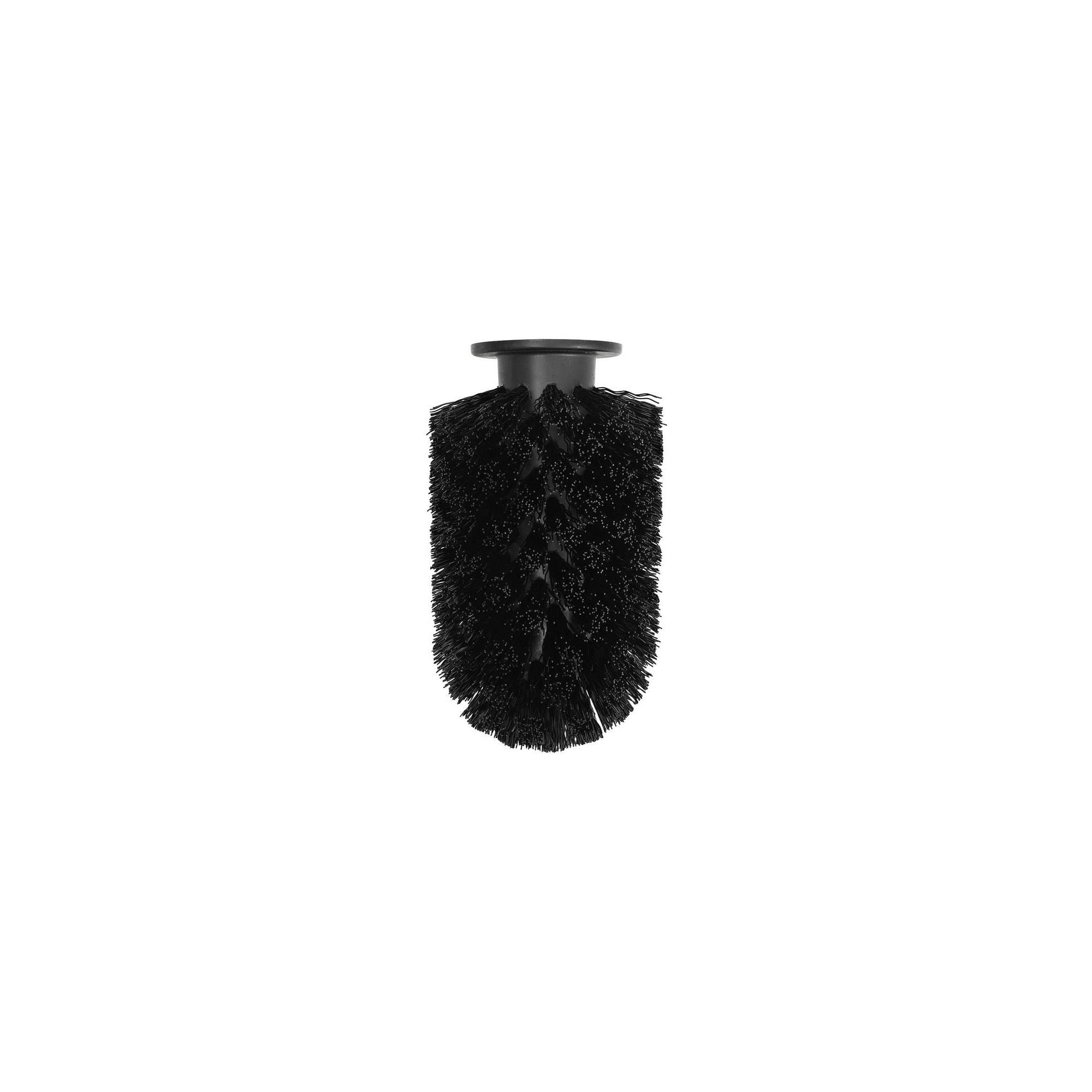 Ballo toilet brush head - black - Normann Copenhagen