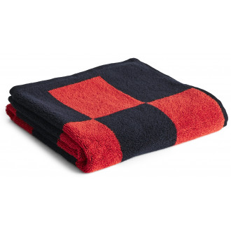 50 x 90cm - Poppy red - Hay CHECK towel