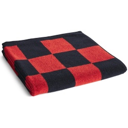 SOLD OUT – Check towel 70x136cm – poppy red – Hay