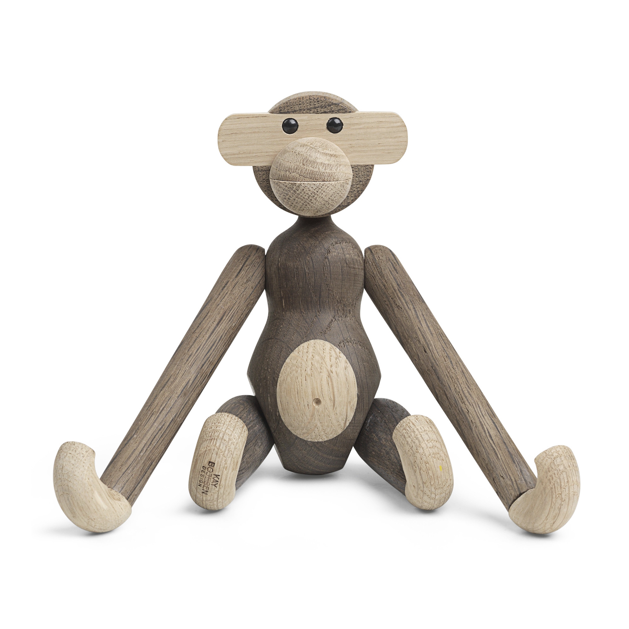 Small - H20cm - smoked oak - monkey - Kay Bojesen