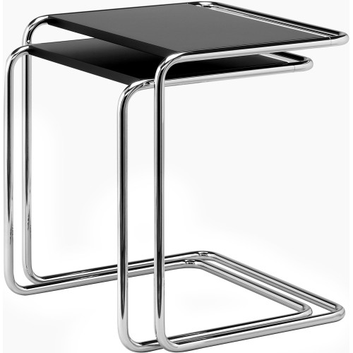 B97 Tables set - Black beech (smooth surface) - Thonet