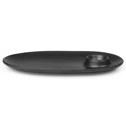 breakfast plate – Flow black