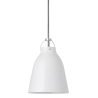 Caravaggio P1 – Glossy white + Grey cable - Fritz Hansen