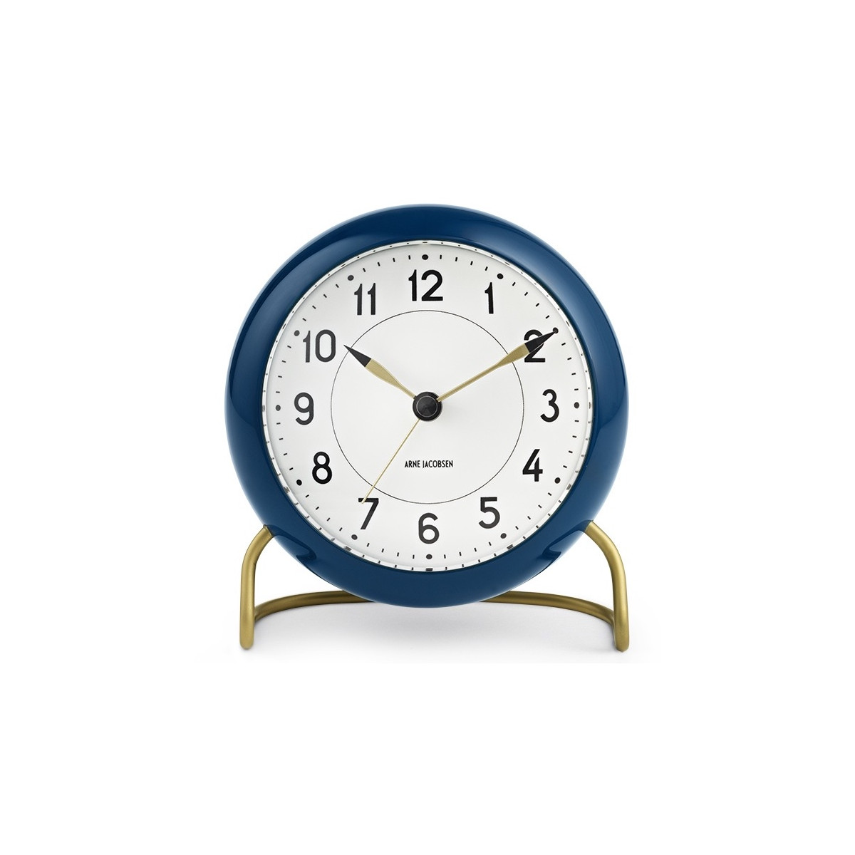 AJ Station alarm clock navy blue Arne Jacobsen