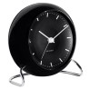 AJ City Hall alarm clock - black - Arne Jacobsen