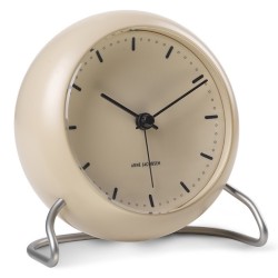 AJ City Hall alarm clock - beige - Arne Jacobsen