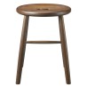 Tabouret J27 - chêne fumé vernis - FDB Møbler