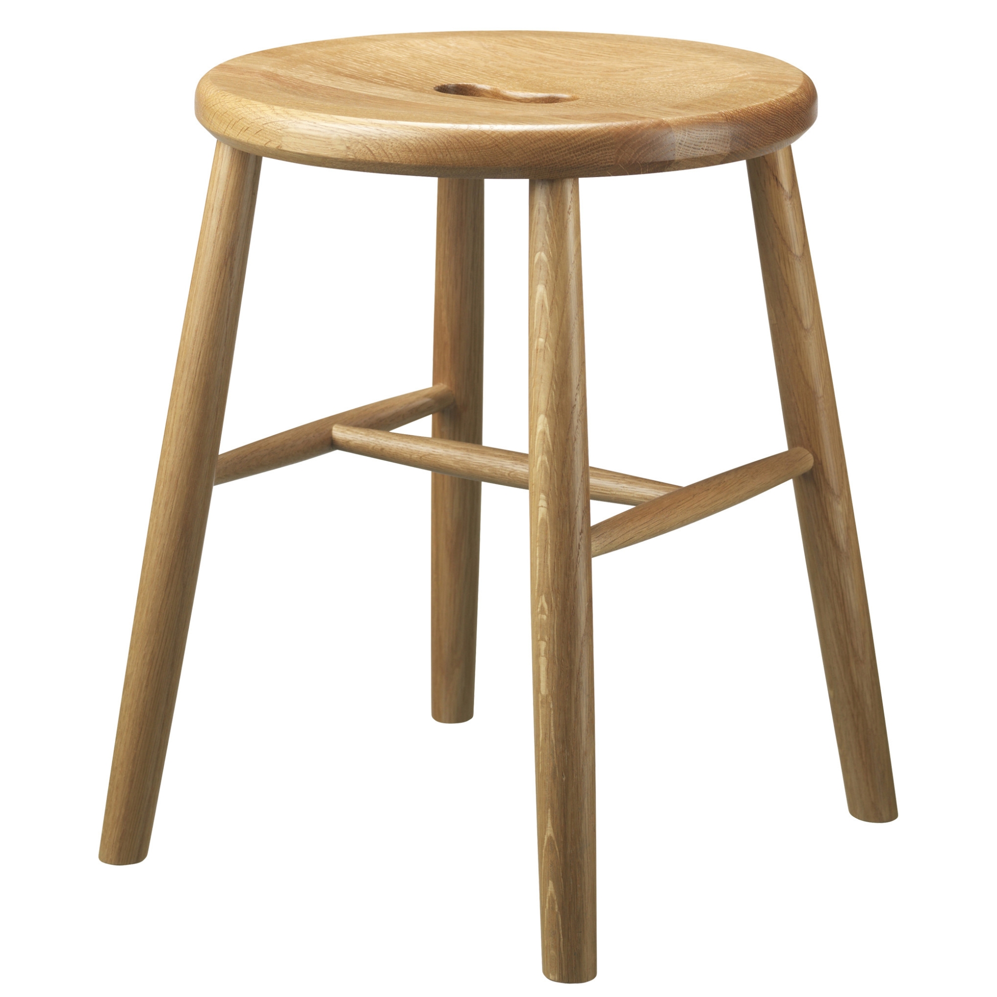 Tabouret J27 - chêne naturel - FDB Møbler