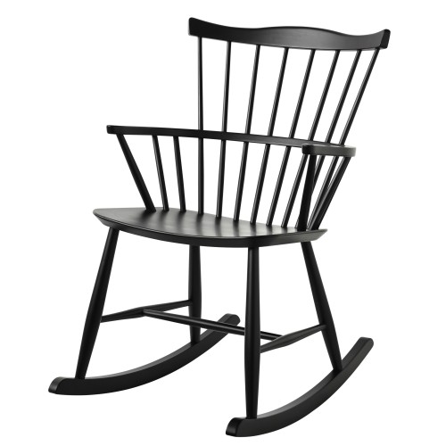 black - J52G rocking chair - FDB Møbler