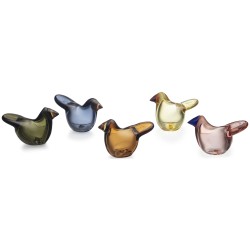 ÉPUISÉ Gobe-mouche vert mousse-cuivre - Oiseau Toikka - 1057699 - Iittala