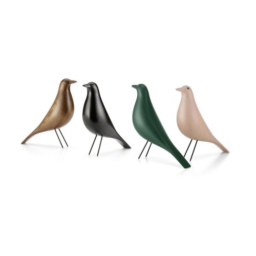 LMM - Eames House Birds - 1 green, 1 pink, 1 black - Vitra