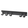 Coil coat rack - Black 60 cm - Muuto