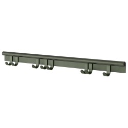 Coil coat rack - Dark green 100 cm - Muuto