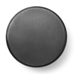 L - black brass hook - Flat circle - Ferm Living