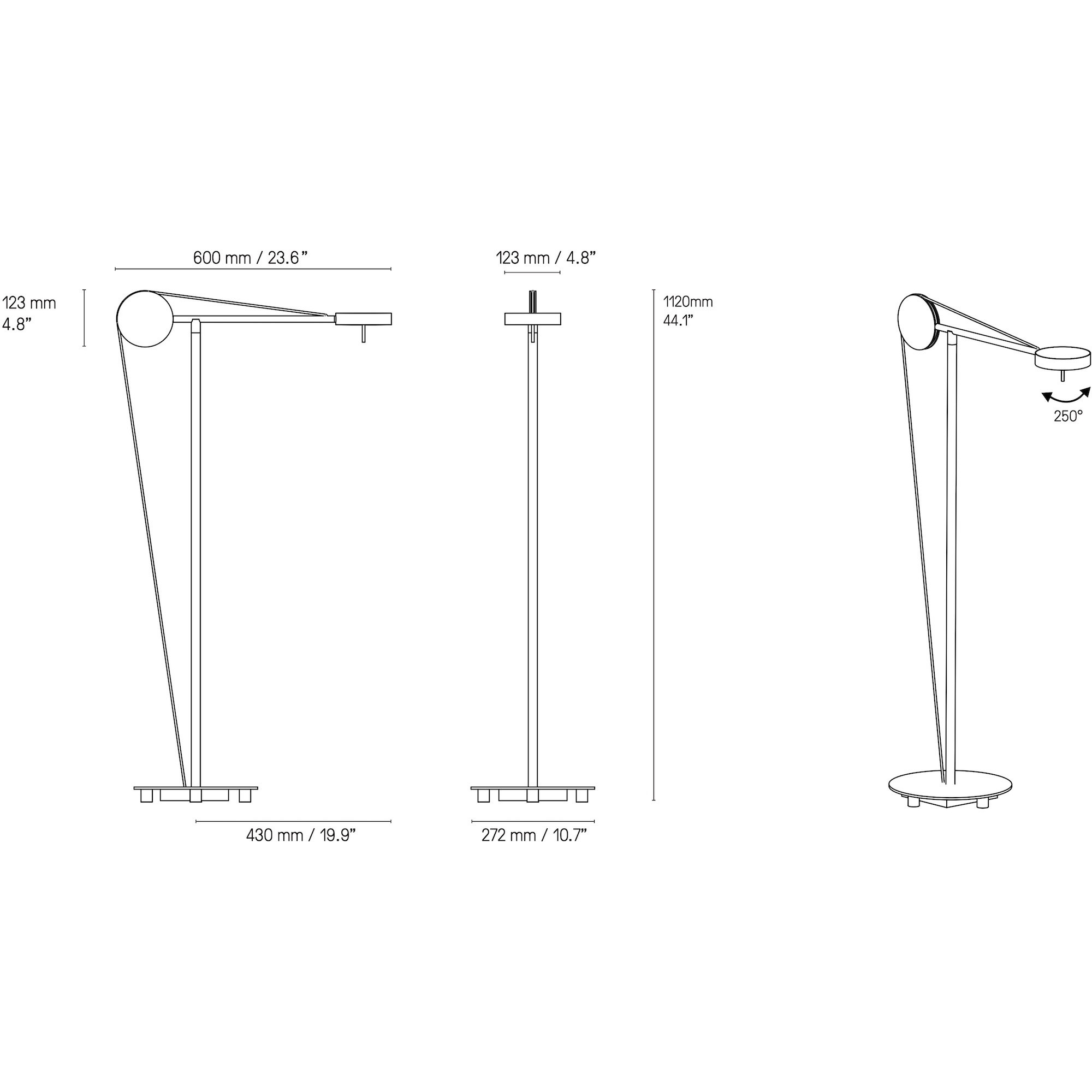 Cercle & Trait Reading lamp - CVL Luminaires