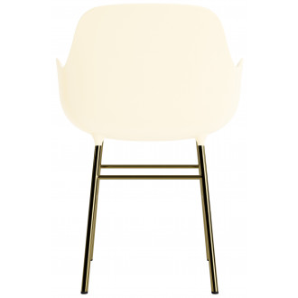 Crème / laiton – Chaise Form - Normann Copenhagen