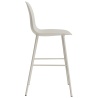 Chaise de bar Form - Gris clair - 65 cm ou 75 cm - Normann Copenhagen