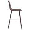 Chaise de bar Form - Marron - 65 cm ou 75 cm - Normann Copenhagen