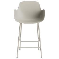 Form Bar Armchair - Light grey - 65 cm or 75 cm - Normann Copenhagen