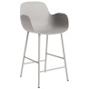 Form Bar Armchair - Warm grey - 65 cm or 75 cm - Normann Copenhagen