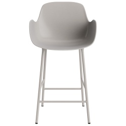 Form Bar Armchair - Warm grey - 65 cm or 75 cm - Normann Copenhagen