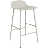 Form Barstool - Light grey - 65 cm or 75 cm - Normann Copenhagen