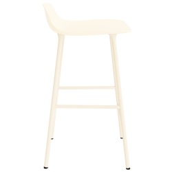 Form Barstool - Cream - 65 cm or 75 cm - Normann Copenhagen