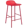 Form Barstool - Bright red - 65 cm or 75 cm - Normann Copenhagen