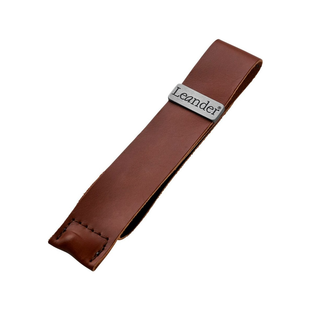 Leather strap for Classic safety bar – Brown