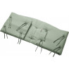 Classic cot bumper pad - Sage green