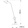 Mantis BS8 Floor lamp - DCW éditions