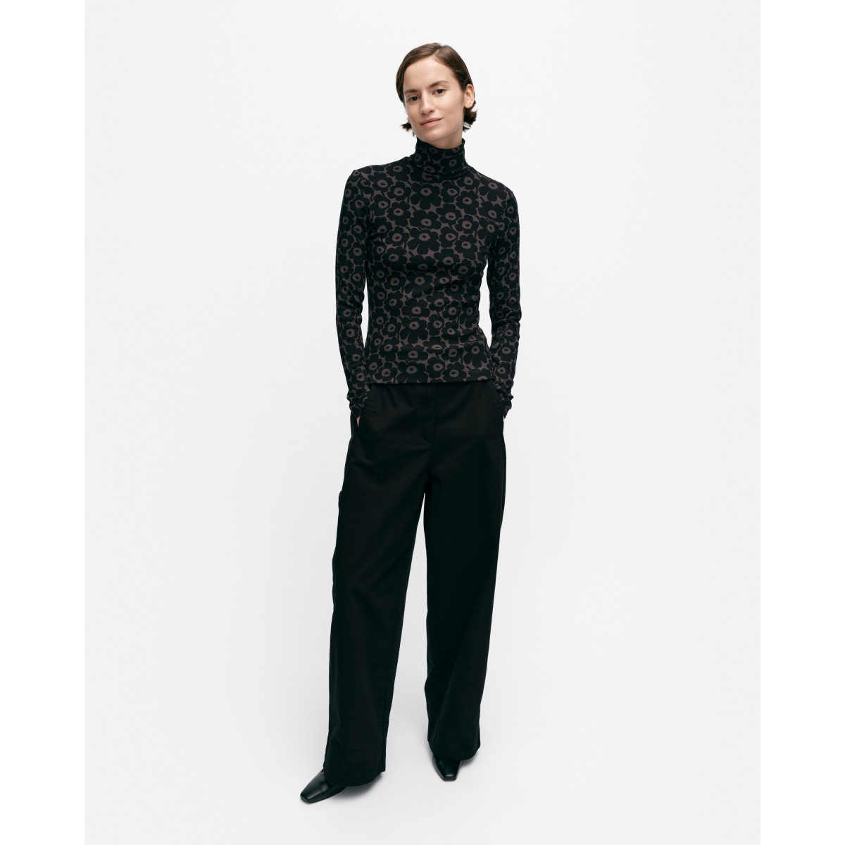 SOLD OUT - Emali Unikko turtleneck shirt 909 - Marimekko