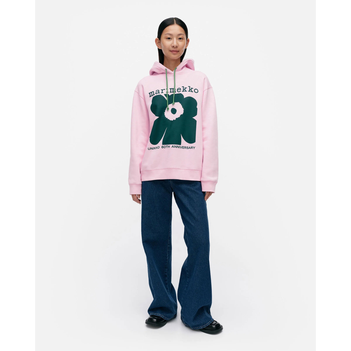 Luuppi Unikko Placement hoodie 360 - Marimekko