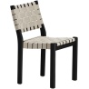 black birch + natural/black webbing - Chair 611 - Artek