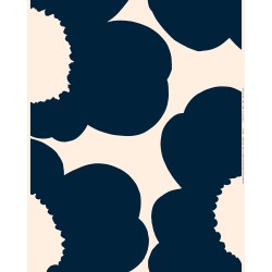 CHUTE - Tissu satin de coton Iso Unikko 850 - 260x145 cm - Marimekko