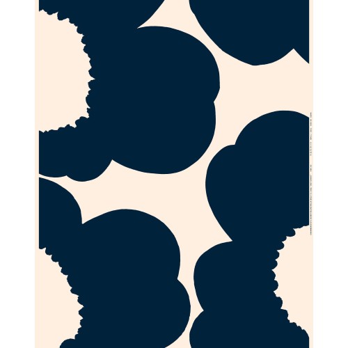 REMNANT - Iso Unikko 850 cotton sateen fabric - 260x145 cm - Marimekko