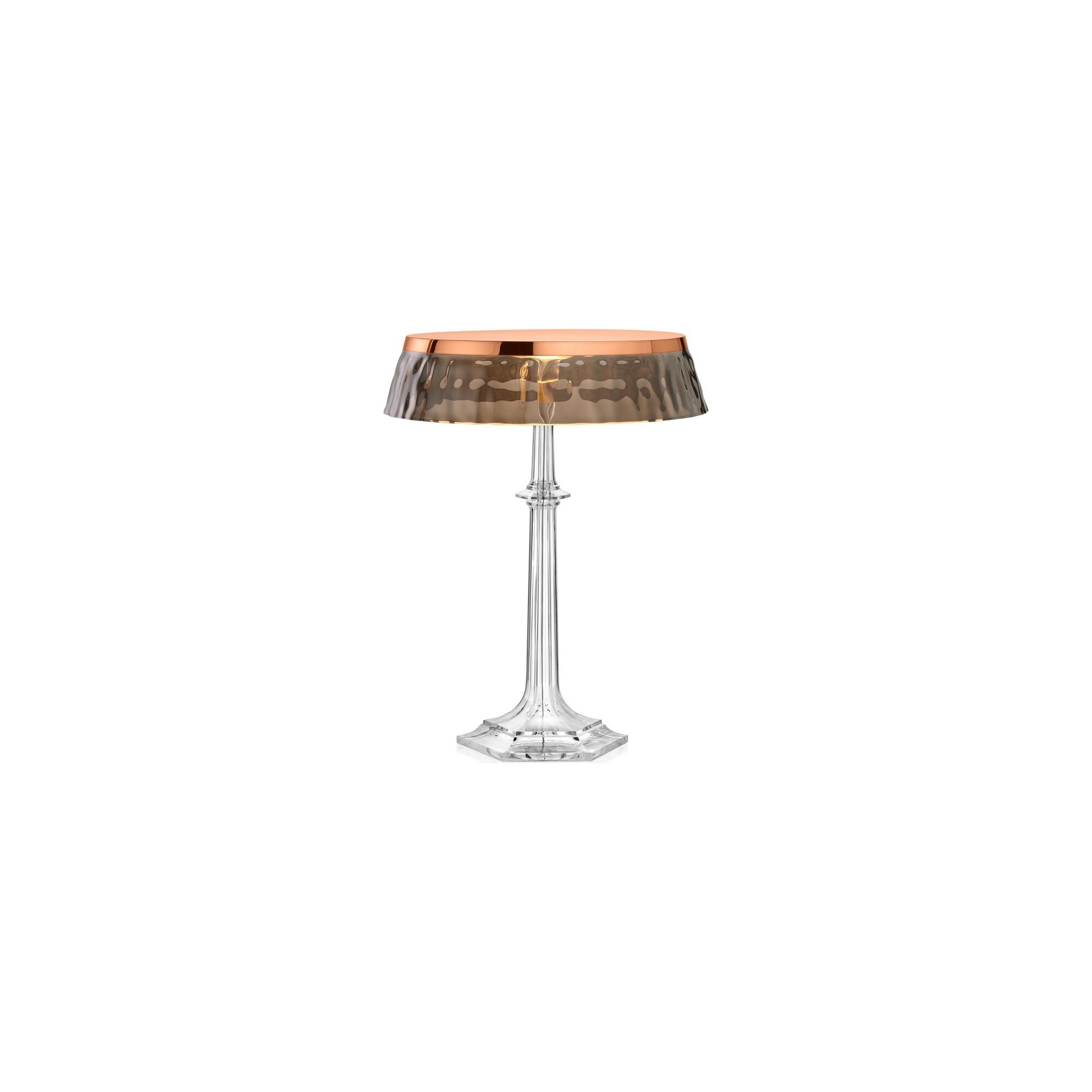 Lampe de table Bon Jour Versailles – Cuivre – Couronne fumée - Flos