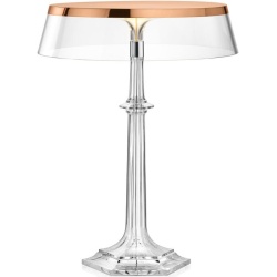 Lampe de table Bon Jour Versailles – Cuivre – Couronne Transparente - Flos