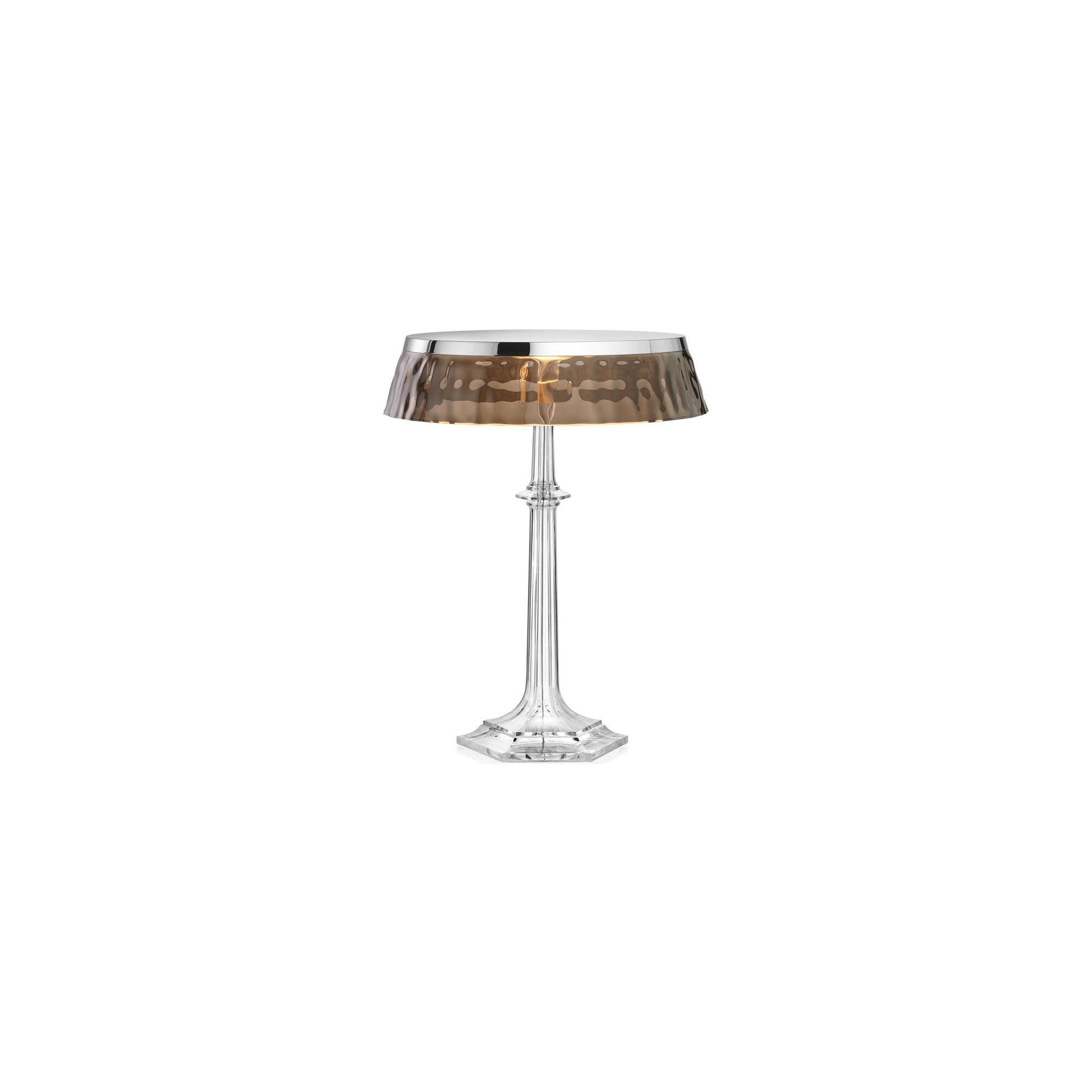 Bon Jour Versailles table lamp – Chrome – Fumée crown - Flos