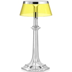 Lampe de table Bon Jour Versailles Small – Chromé – Couronne Jaune - Flos