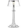 Lampe de table Bon Jour Versailles Small – Chromé – Couronne Transparente - Flos